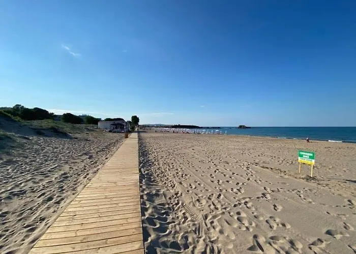 Appartement студио симона 3 - първа линия море Lozenets