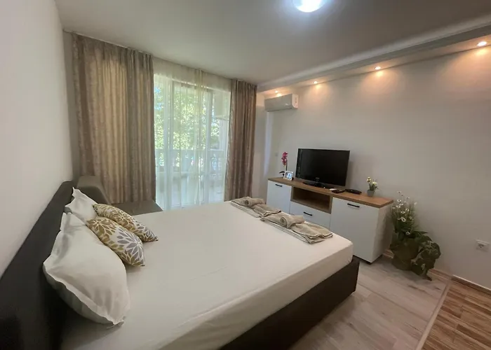 студио симона 3 - първа линия море Apartamento Lozenets