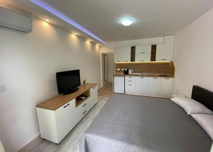 студио симона 3 - първа линия море * Lozenets